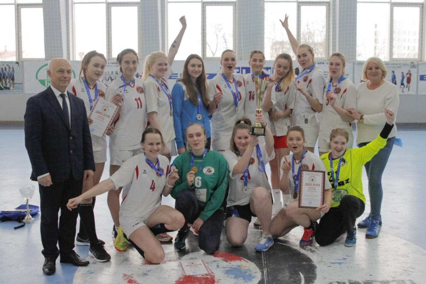 БНТУ – чемпион Республиканской студенческой гандбольной лиги 2020 года среди женских команд